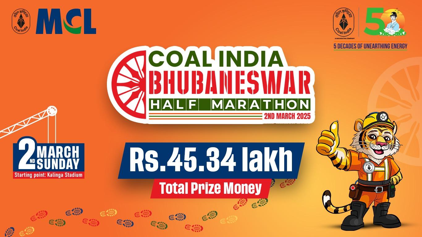 Coal India Bhubaneswar Half Marathon